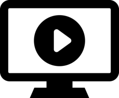 Movie On Monitor Screen Sketch Svg Vector, Free Vectors File